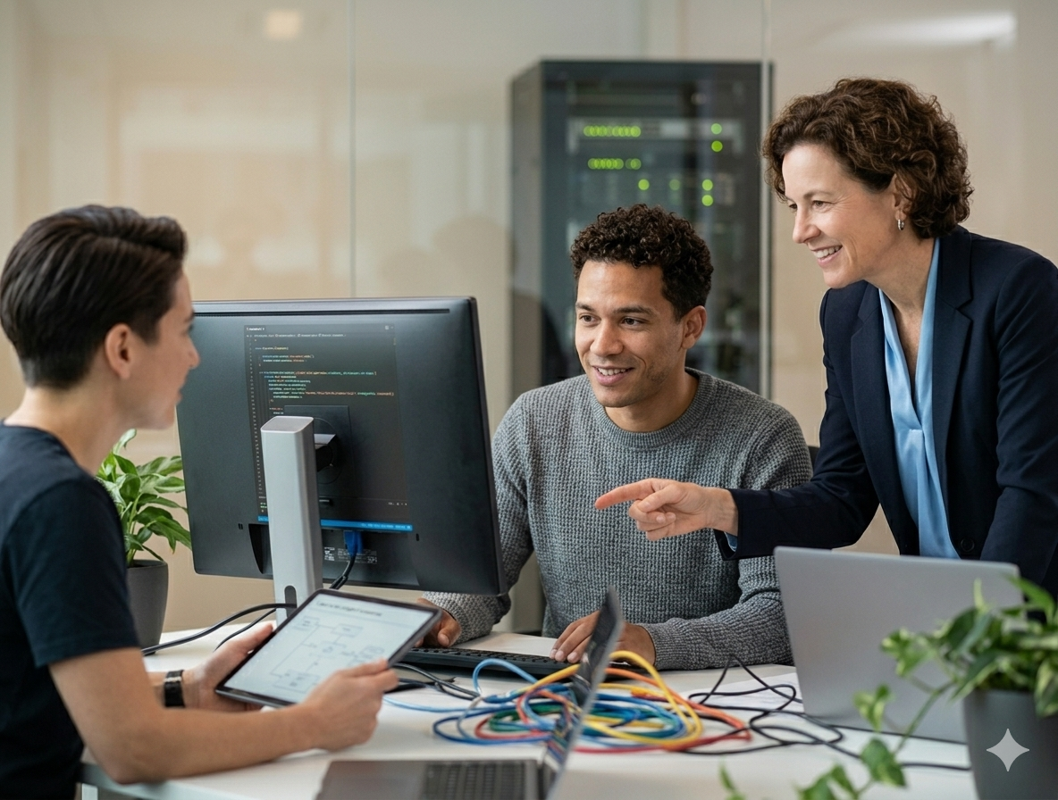 IT Staffing Engineers Collaborative Workspace